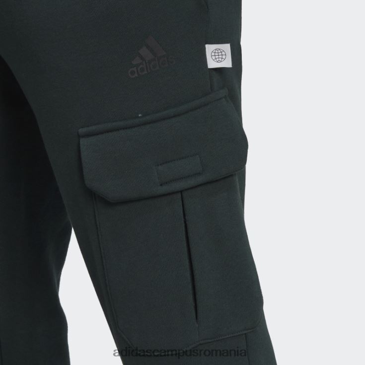 adidas campus romania pantaloni cargo din lână verde future icons adidas bărbați verde J266N26759