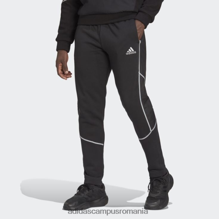 adidas campus romania pantaloni de jogging din fleece reflectă în întuneric adidas bărbați negru argintiu J266N215291