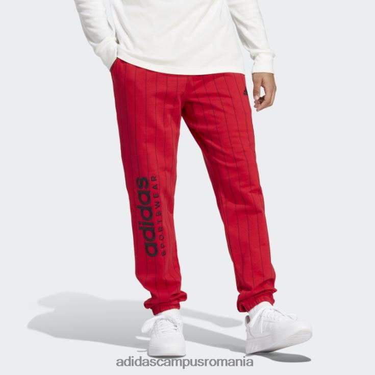 adidas campus romania pantaloni de jogging din lână cu dungi stacojiu bărbați stacojiu J266N213532