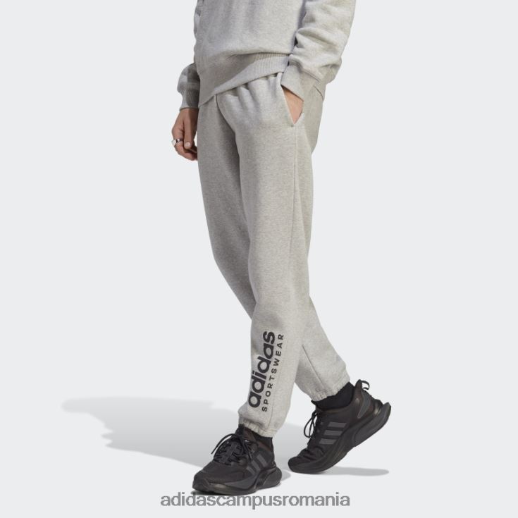 adidas campus romania pantaloni de jogging grafic all szn gri mediu bărbați gri mediu J266N213534
