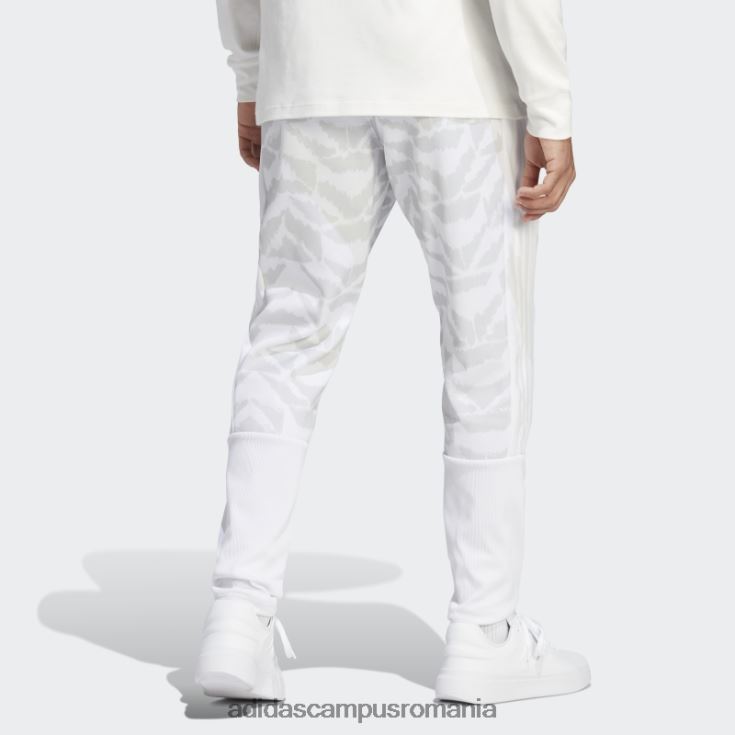 adidas campus romania pantaloni de jogging stil de viață albi tiro bărbați alb J266N213342