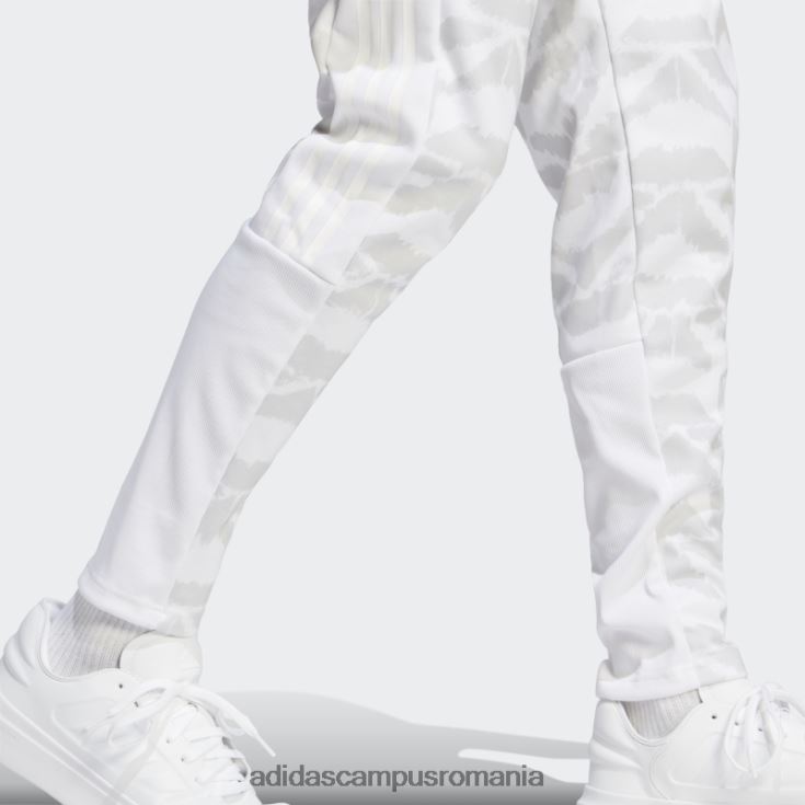 adidas campus romania pantaloni de jogging stil de viață albi tiro bărbați alb J266N213342