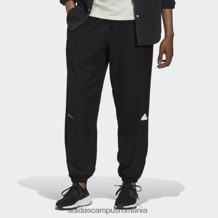 adidas campus romania pantaloni de trening țesut negru bărbați negru J266N214779
