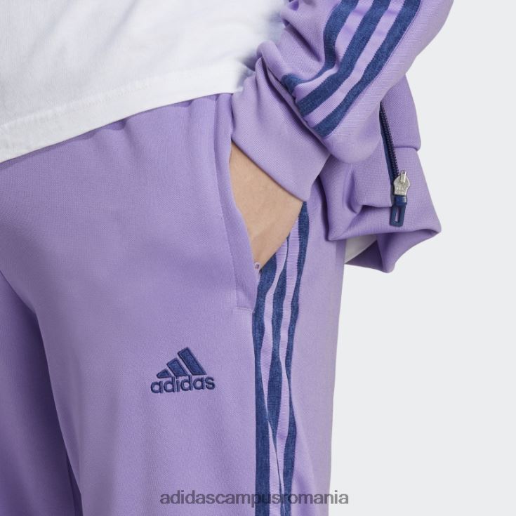 adidas campus romania pantaloni de trening tiro violet bărbați violet J266N213507