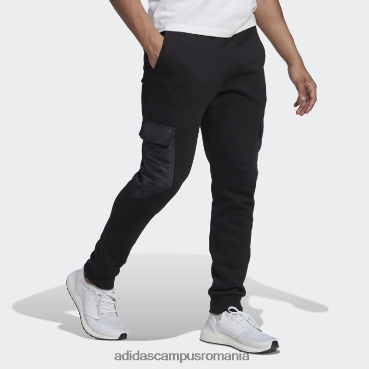 adidas campus romania pantaloni din lână negri bărbați negru J266N27052