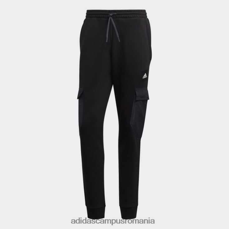 adidas campus romania pantaloni din lână negri bărbați negru J266N27052