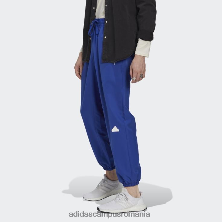 adidas campus romania pantaloni țesuți albaștri bărbați albastru J266N27330