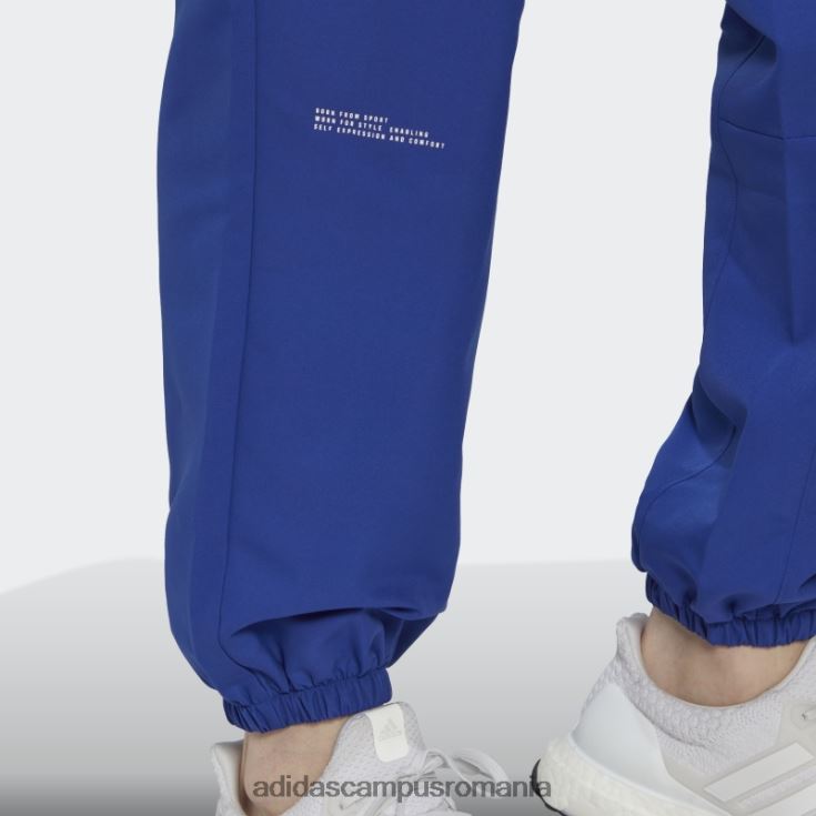 adidas campus romania pantaloni țesuți albaștri bărbați albastru J266N27330