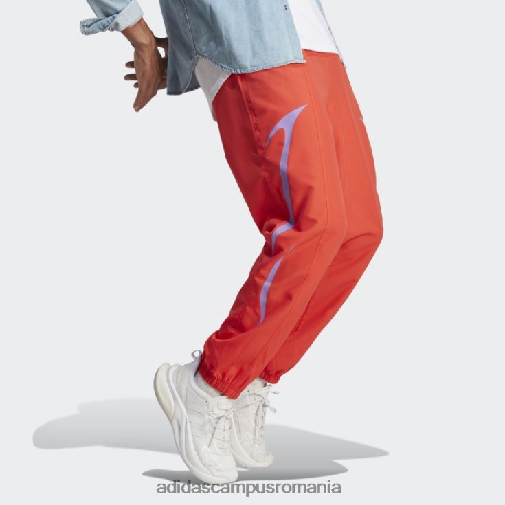 adidas campus romania pantaloni țesuți colorblock roșii adidas bărbați cerneală roșie J266N25367