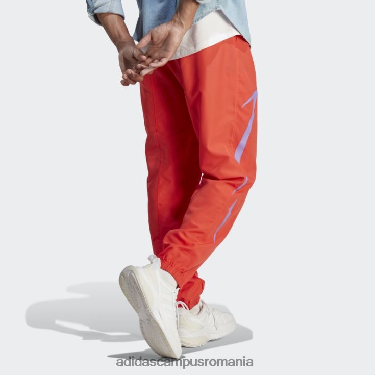 adidas campus romania pantaloni țesuți colorblock roșii adidas bărbați cerneală roșie J266N2972