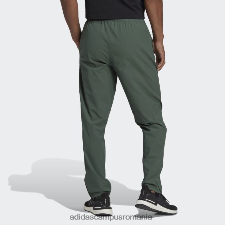 adidas campus romania pantaloni țesuți cu aureolă erou de esențialitate verde oxid adidas bărbați oxid verde J266N26936
