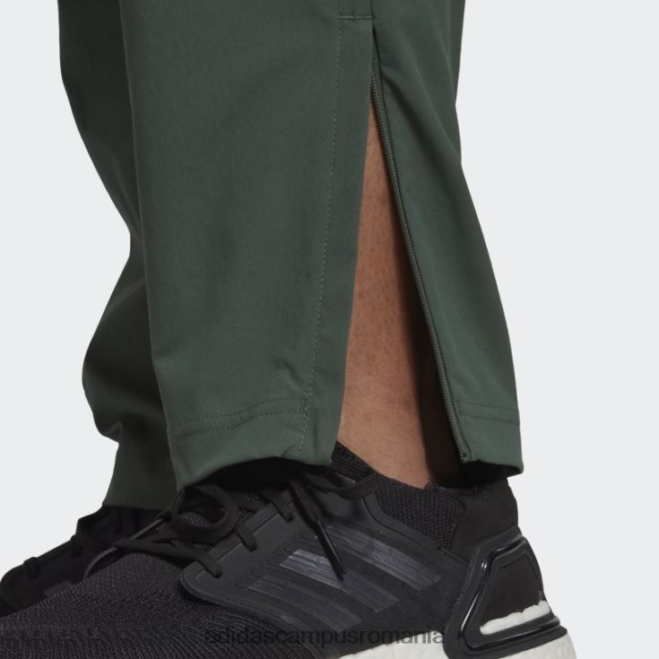 adidas campus romania pantaloni țesuți cu aureolă erou de esențialitate verde oxid adidas bărbați oxid verde J266N26936