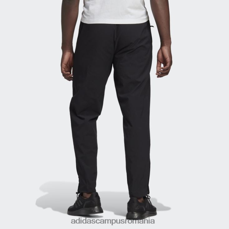 adidas campus romania pantaloni țesuți cu aureolă erou negru bărbați negru/carbon J266N21658