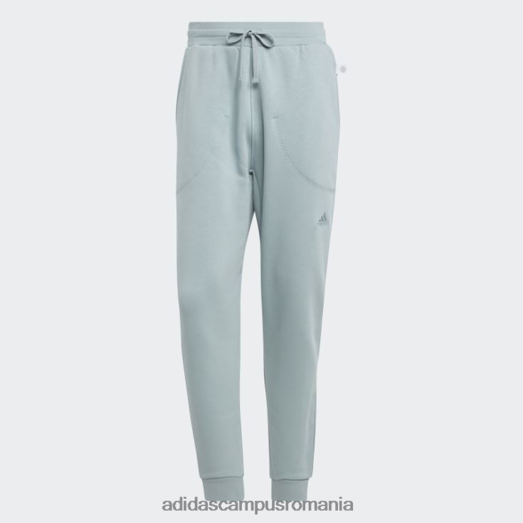 adidas campus romania pantaloni fleece studio lounge gri bărbați gri J266N26680