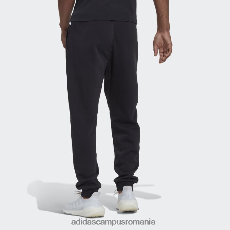 adidas campus romania pantaloni fleece studio lounge negri bărbați negru J266N27550
