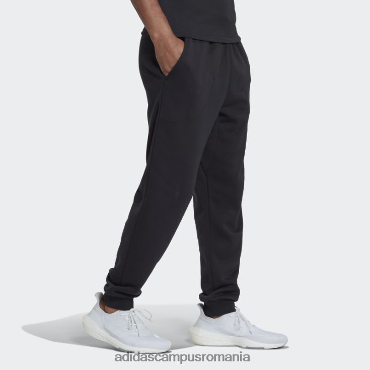 adidas campus romania pantaloni fleece studio lounge negri bărbați negru J266N27550