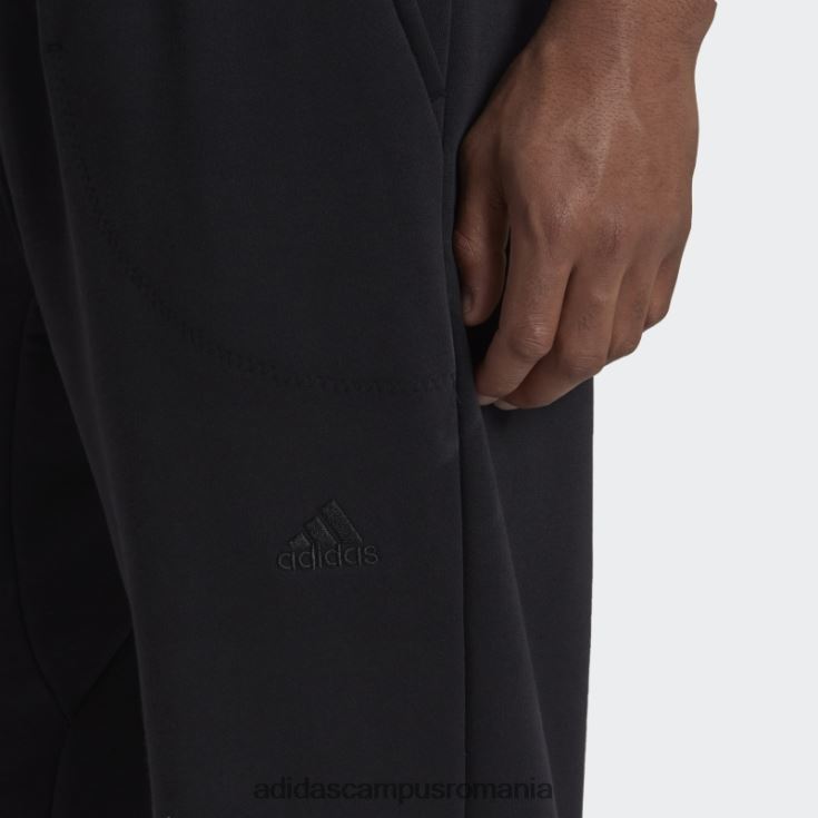 adidas campus romania pantaloni fleece studio lounge negri bărbați negru J266N27550