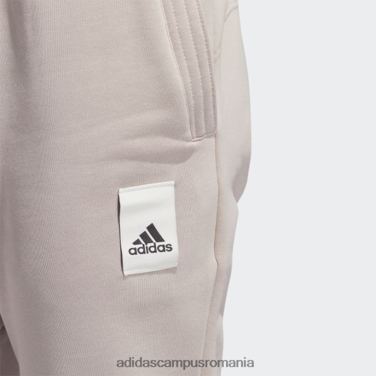 adidas campus romania pantaloni lounge fleece taupe bărbați taupe J266N25119