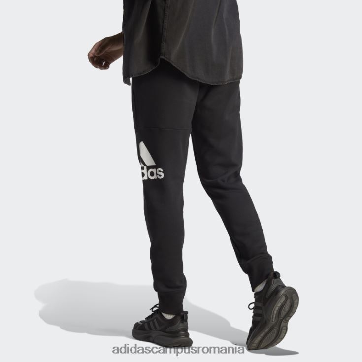 adidas campus romania pantaloni negri cu logo-ul cu manșete conice French Terry adidas bărbați negru J266N26807
