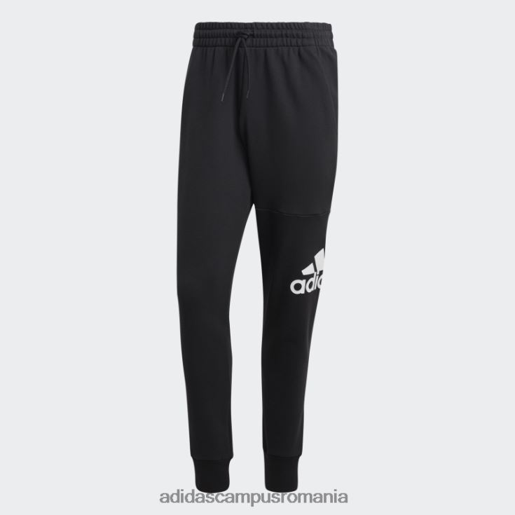 adidas campus romania pantaloni negri cu logo-ul cu manșete conice French Terry adidas bărbați negru J266N26807