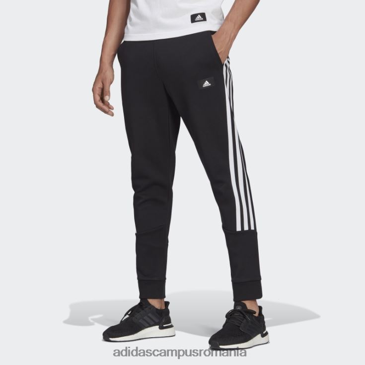 adidas campus romania pantaloni negri cu trei dungi cu icoane viitoare adidas bărbați negru J266N26627