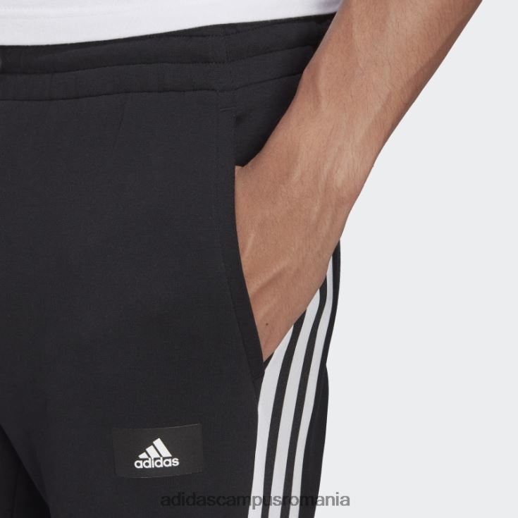 adidas campus romania pantaloni negri cu trei dungi cu icoane viitoare adidas bărbați negru J266N26627