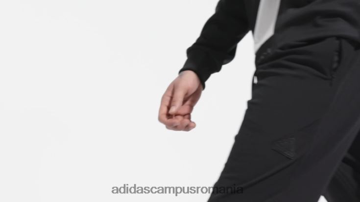 adidas campus romania pantaloni negri de evadare de oraș bărbați negru J266N25206