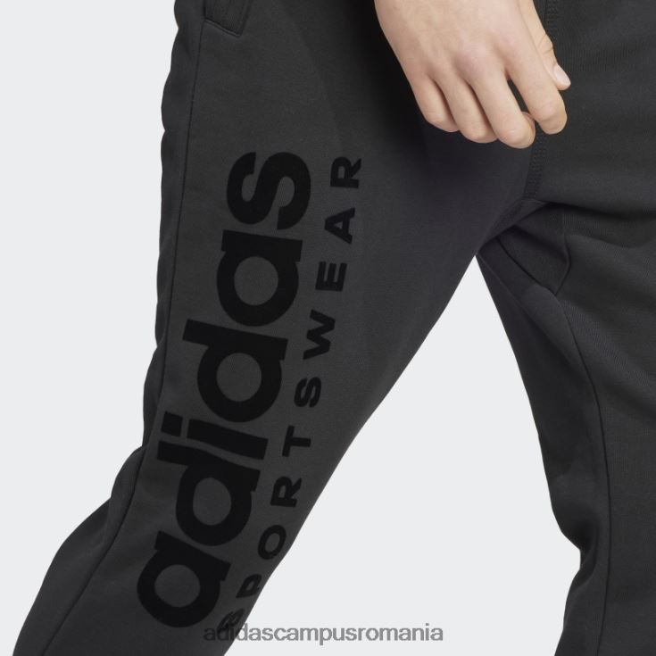 adidas campus romania pantaloni negri din lână lounge fierbinți bărbați negru J266N25044