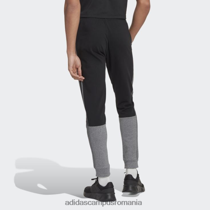 adidas campus romania pantaloni negri essentials mélange french terry bărbați melange negru J266N26779