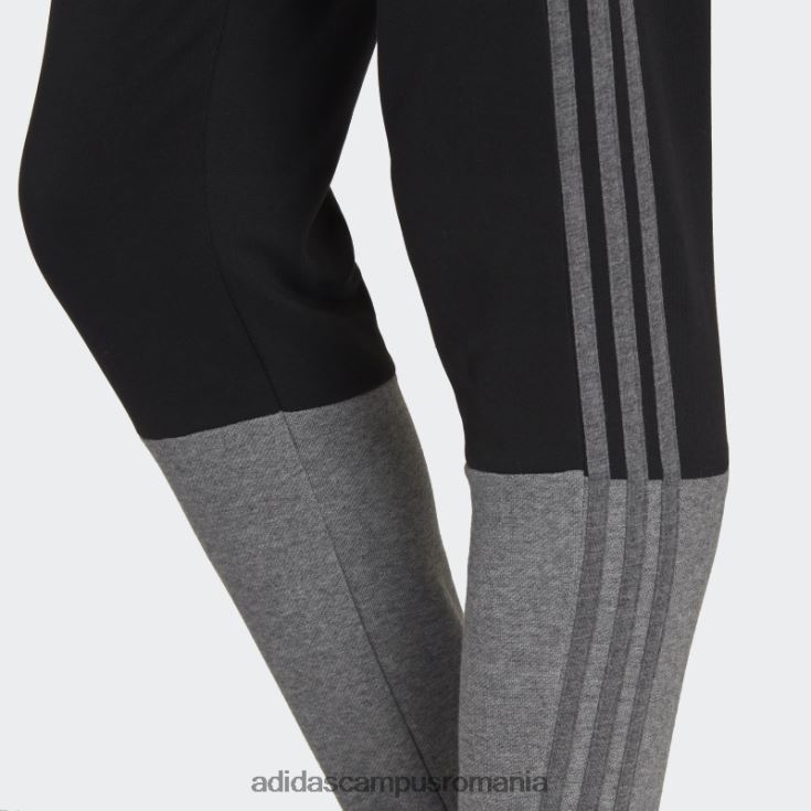 adidas campus romania pantaloni negri essentials mélange french terry bărbați melange negru J266N26779