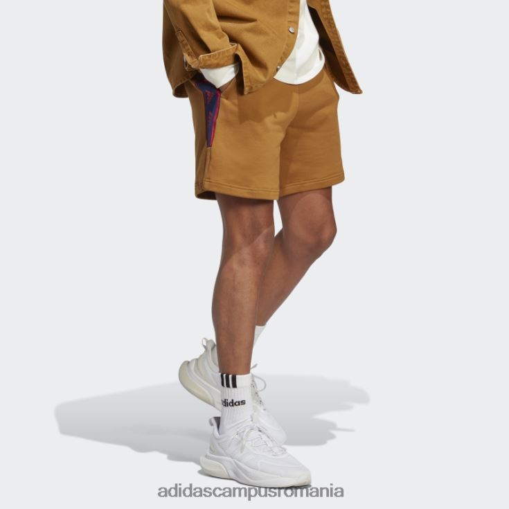 adidas campus romania pantaloni scurți brandlove bronz bărbați bronz J266N26137