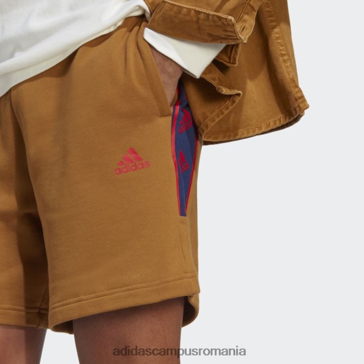 adidas campus romania pantaloni scurți brandlove bronz bărbați bronz J266N26137