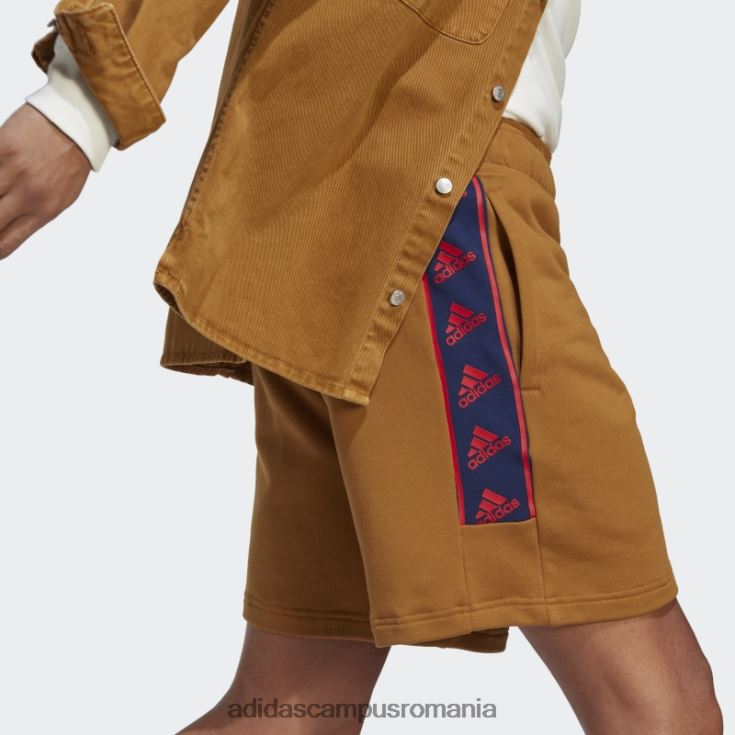 adidas campus romania pantaloni scurți brandlove bronz bărbați bronz J266N26137