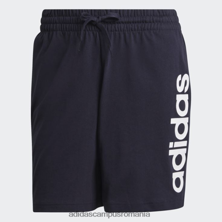 adidas campus romania pantaloni scurți cu logo liniar aeroready essentials ink adidas bărbați cerneală/alb J266N27098