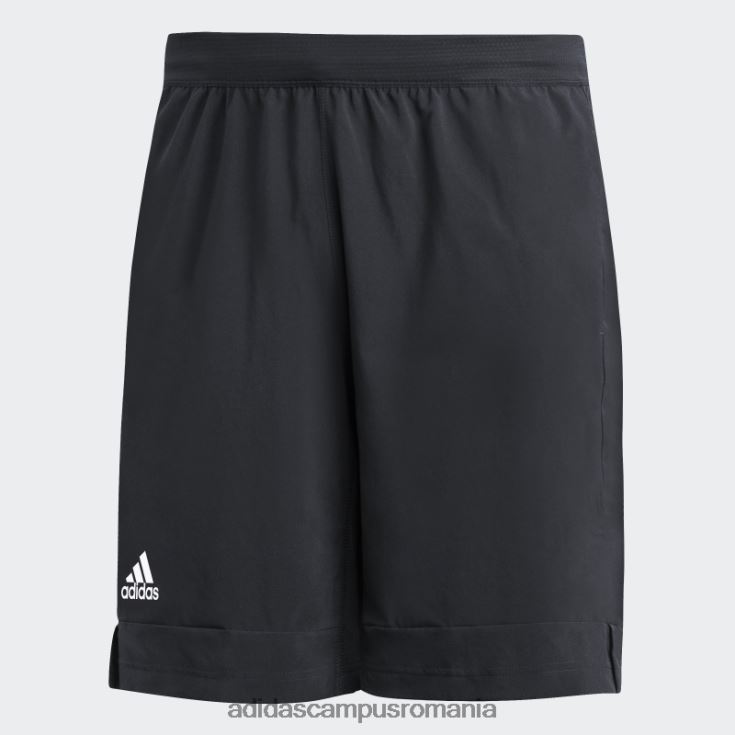 adidas campus romania pantaloni scurți de antrenament pe stadion cu buzunare negre bărbați alb negru J266N27058