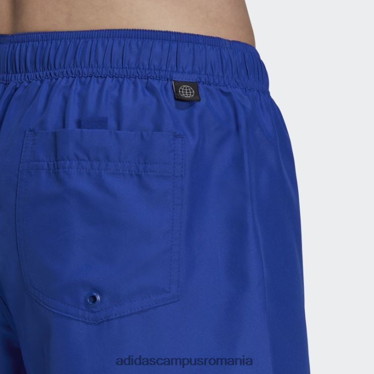 adidas campus romania pantaloni scurți de baie clx albastru lungime scurtă bărbați albastru alb J266N214230