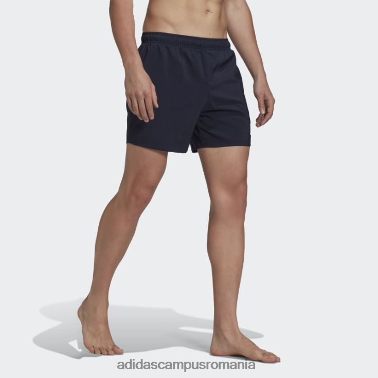 adidas campus romania pantaloni scurți de baie solidi de lungime scurtă, cerneală bărbați cerneală J266N213225