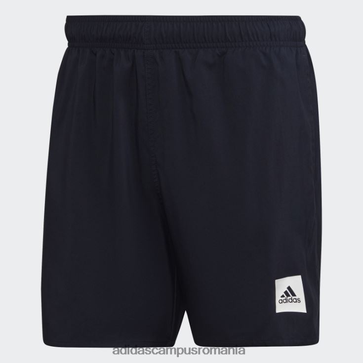 adidas campus romania pantaloni scurți de baie solidi de lungime scurtă, cerneală bărbați cerneală J266N213225