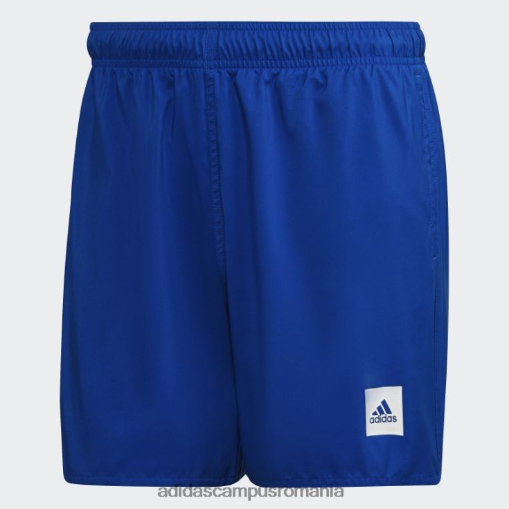 adidas campus romania pantaloni scurți de baie uni de lungime scurtă albastru regal bărbați albastru regal J266N213307