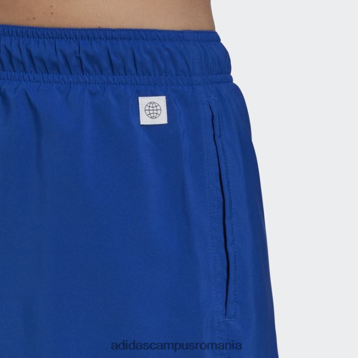 adidas campus romania pantaloni scurți de baie uni de lungime scurtă albastru regal bărbați albastru regal J266N213307