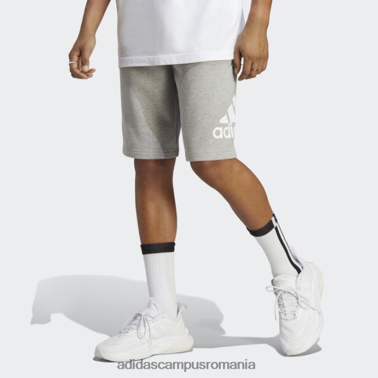 adidas campus romania pantaloni scurți de culoare gri mediu essentials logo mare bărbați gri mediu J266N25351