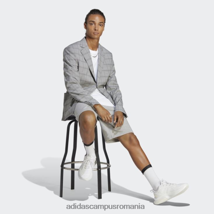 adidas campus romania pantaloni scurți de culoare gri mediu essentials logo mare bărbați gri mediu J266N25351