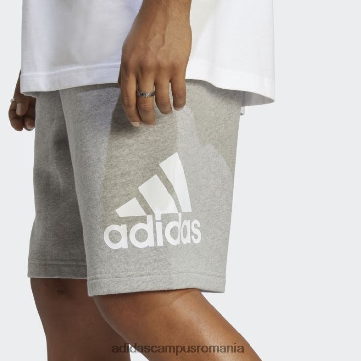adidas campus romania pantaloni scurți de culoare gri mediu essentials logo mare bărbați gri mediu J266N25351