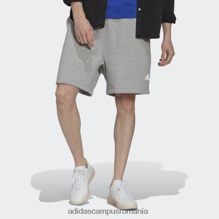 adidas campus romania pantaloni scurți din fleece gri mediu adidas bărbați gri mediu J266N2831
