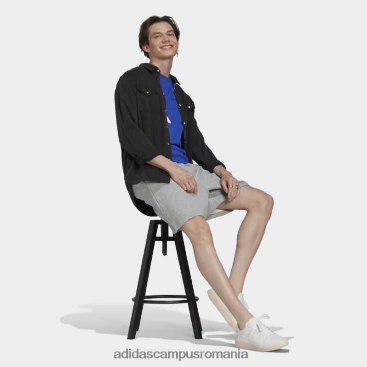adidas campus romania pantaloni scurți din fleece gri mediu adidas bărbați gri mediu J266N2831