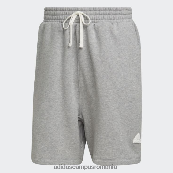 adidas campus romania pantaloni scurți din fleece gri mediu adidas bărbați gri mediu J266N2831