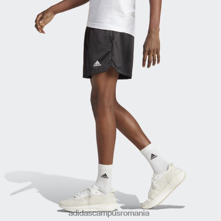adidas campus romania pantaloni scurți din satin negru bărbați negru J266N24973