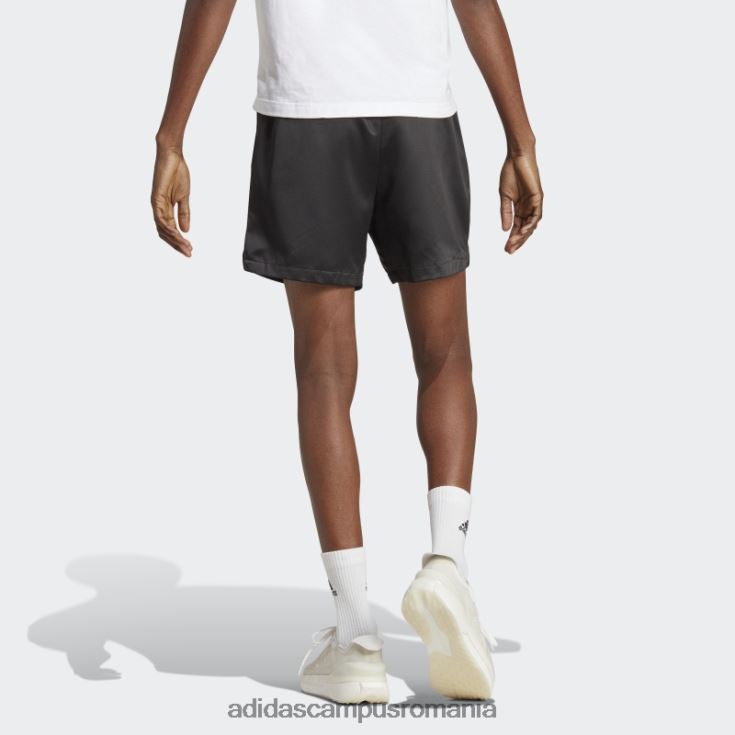 adidas campus romania pantaloni scurți din satin negru bărbați negru J266N24973