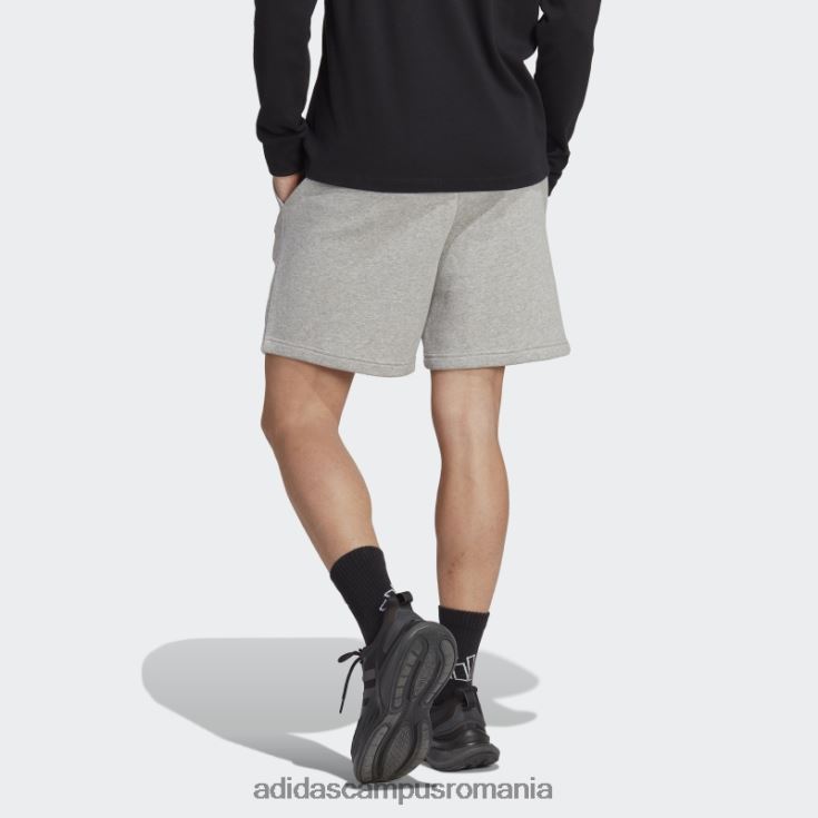 adidas campus romania pantaloni scurți grafici din lână gri mediu all szn bărbați gri mediu J266N25795