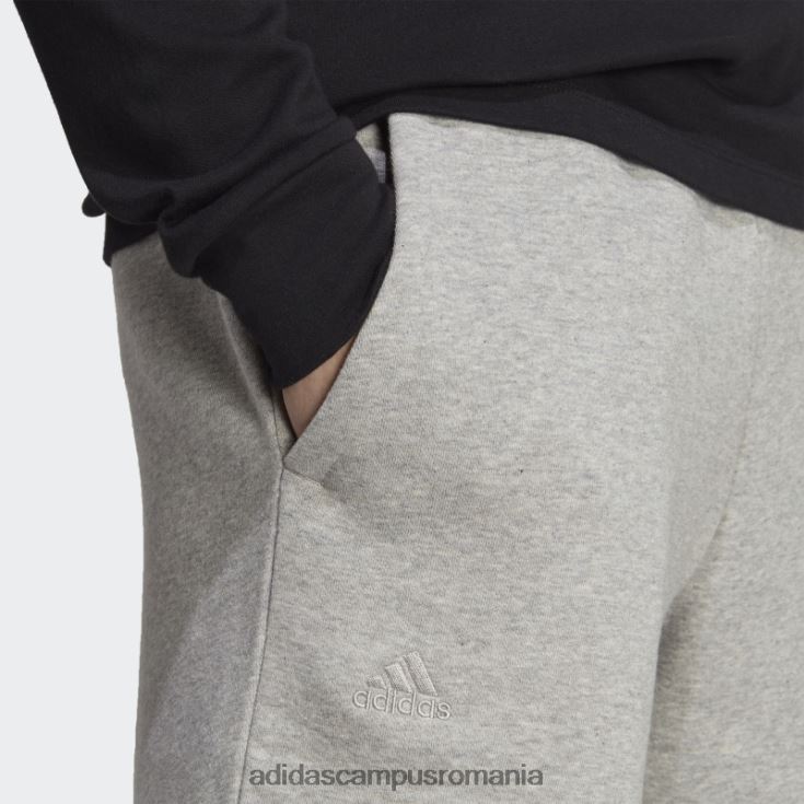 adidas campus romania pantaloni scurți grafici din lână gri mediu all szn bărbați gri mediu J266N25795